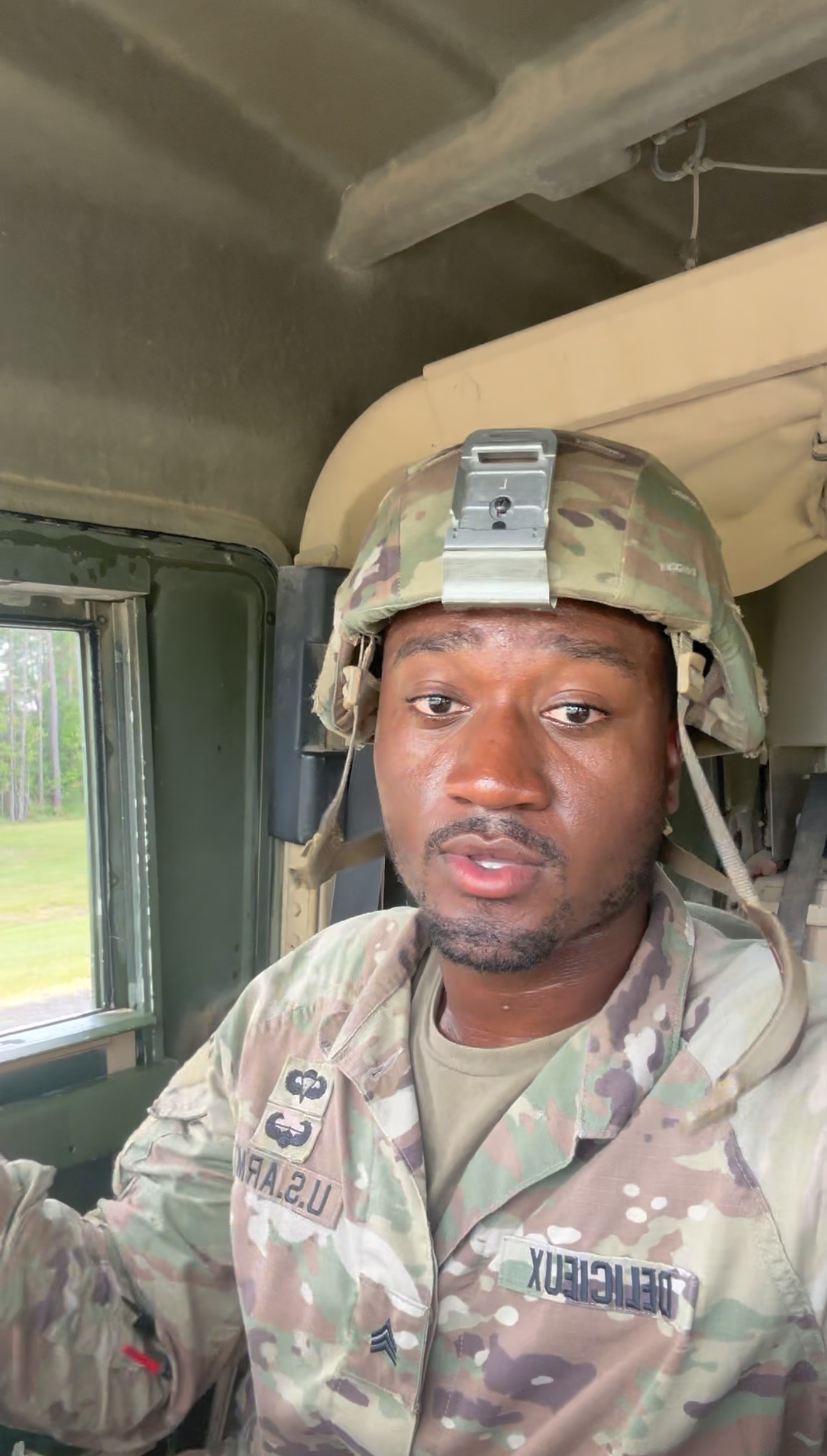 Drew, the author, in U.S. Army uniform.